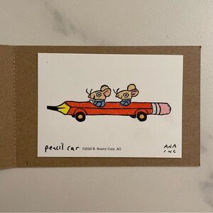 Inciardi Prints - Pencil Car